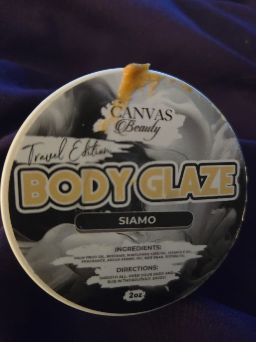 Customer photo review of (NEW) TRAVEL GLAZE: SIAMO