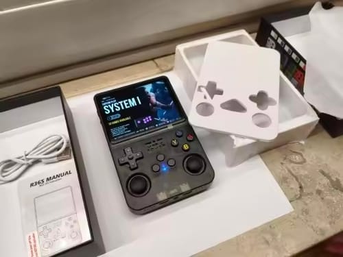 Customer photo review of RetroVault™ – Portable Retro Gaming Console
