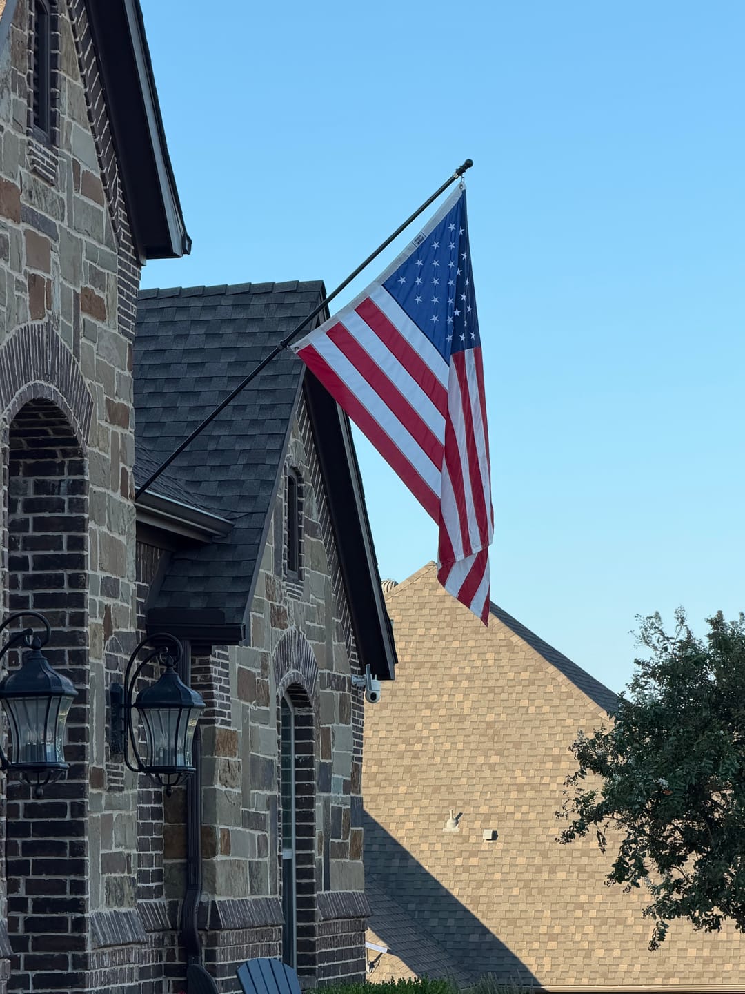 Customer photo review of 4' x 6' American Flag