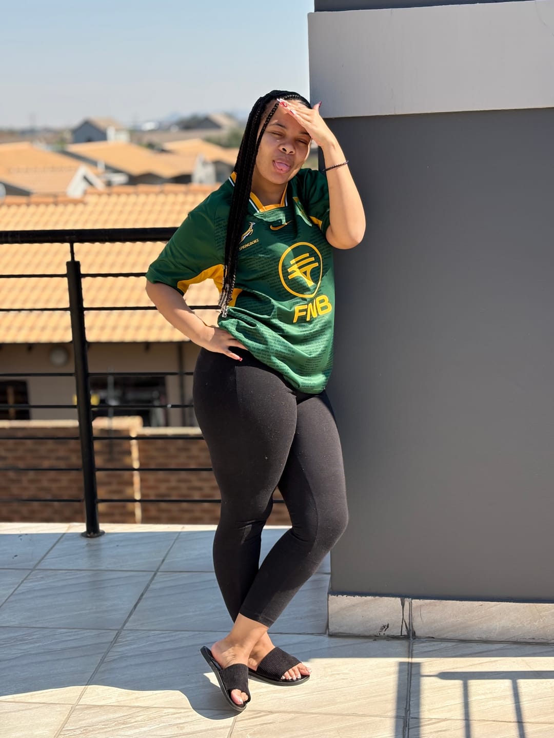 Customer photo review of Springboks Nike Men's 2026 RGR Stadium Jersey