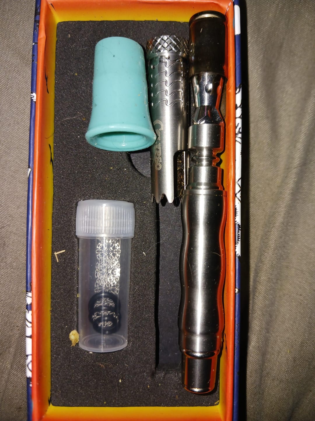 Customer photo review of Calypso Pipe™ – 5-Piece Stainless Steel Filter Pipe