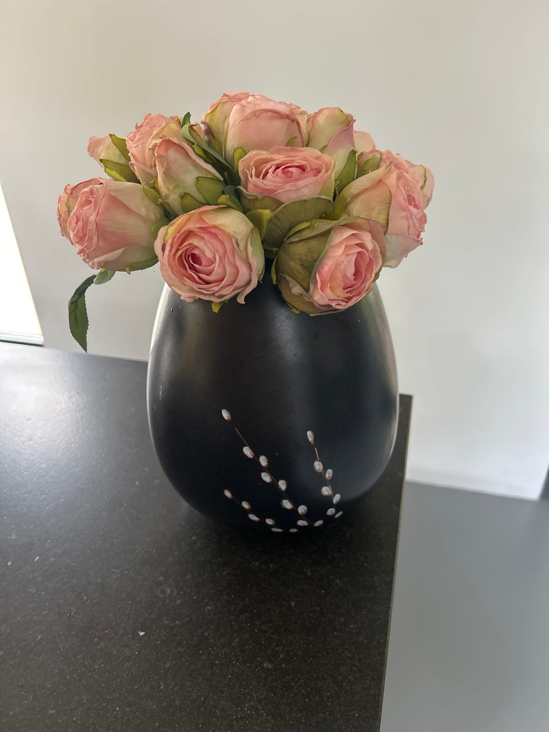 Customer photo review of Mini Rozen Boeket - Roze (20 rozen)