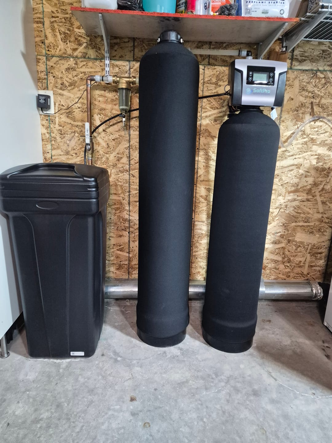 Customer photo review of SoftPro® Elite Smart HE Water Softener for City Water (Industry's Best Softener & Filter Combo)