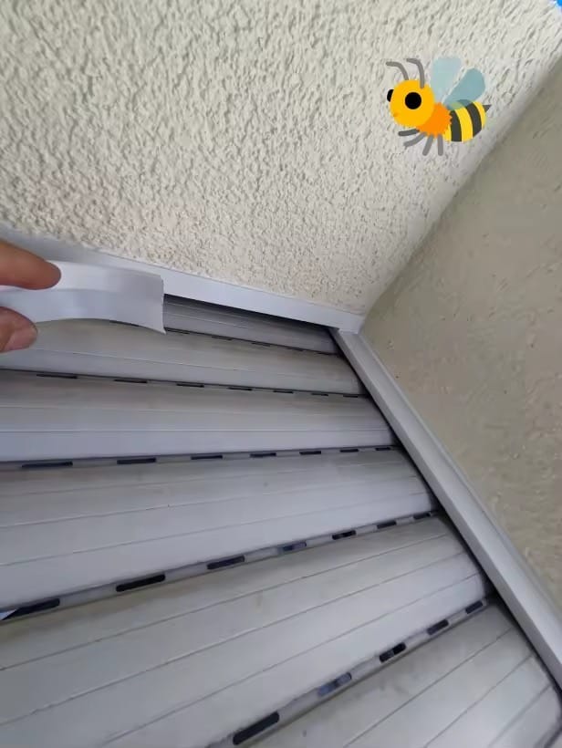 Customer photo review of Door Weather Seal | Adhesive Draft Stopper for Doors & Windows