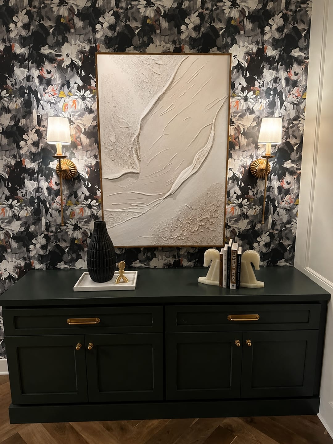 Customer photo review of Abstract Texture Wall Art # AB683