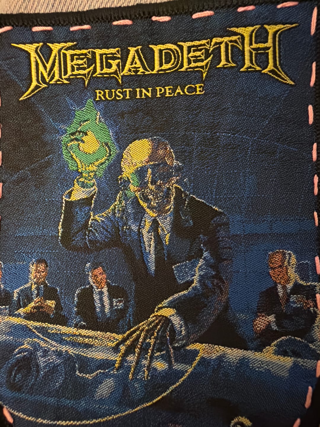 Customer photo review of Megadeth - Rust In Peace - Patch