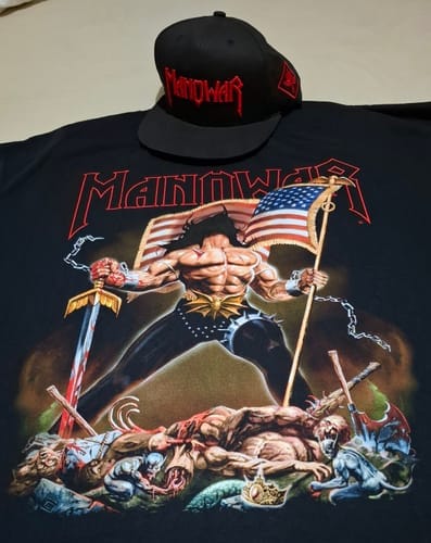 Customer photo review of Manowar Baseball Cap with 3D Logo