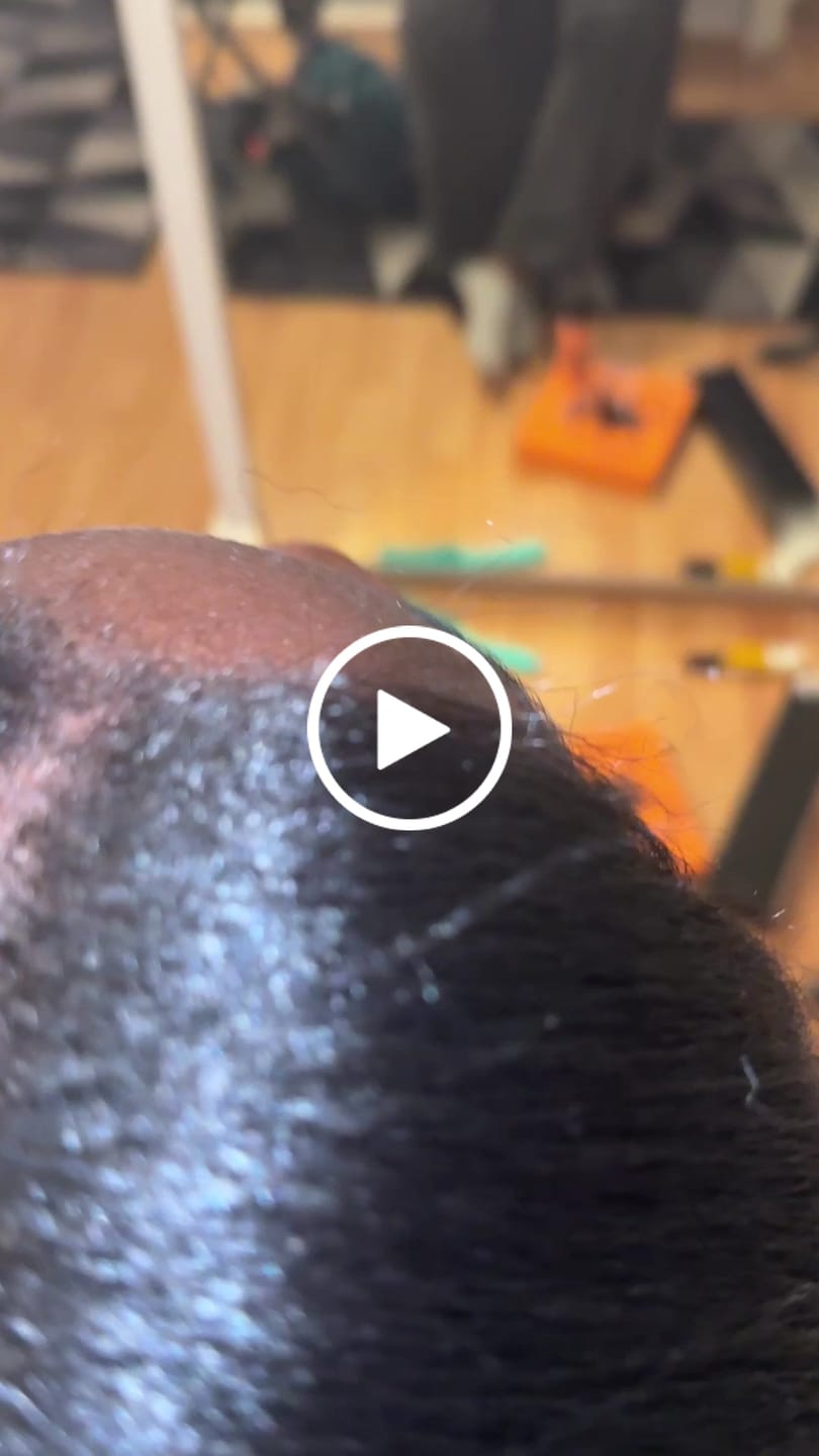 Customer video review of At-home keratin treatment kit