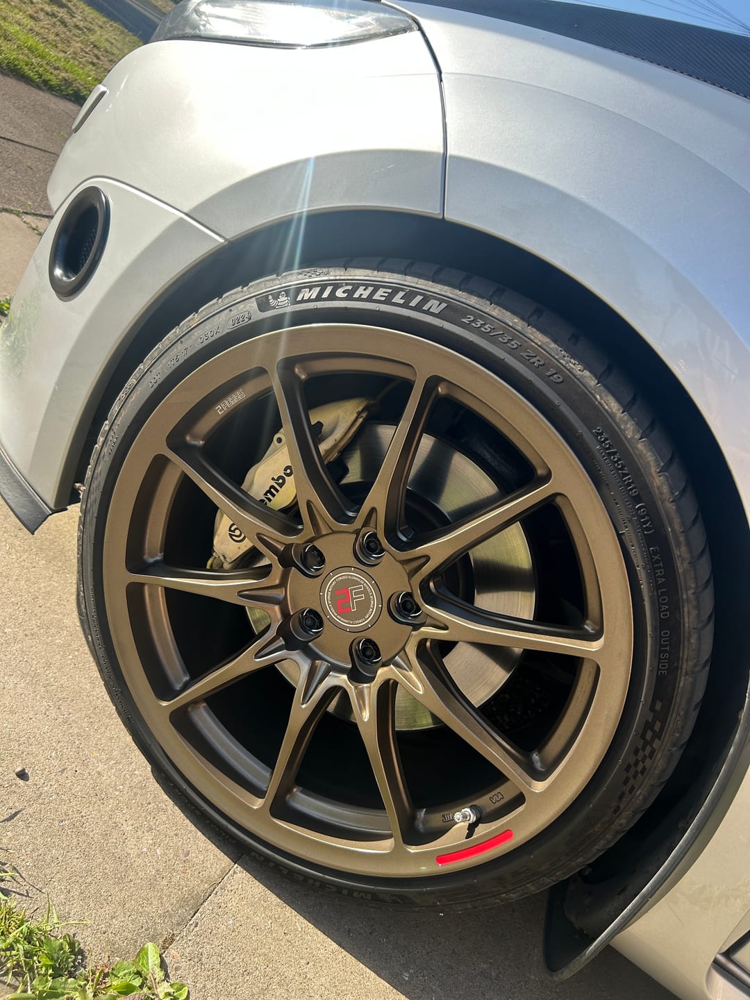 Customer photo review of Viper - Non-acidic Wheel Cleaner