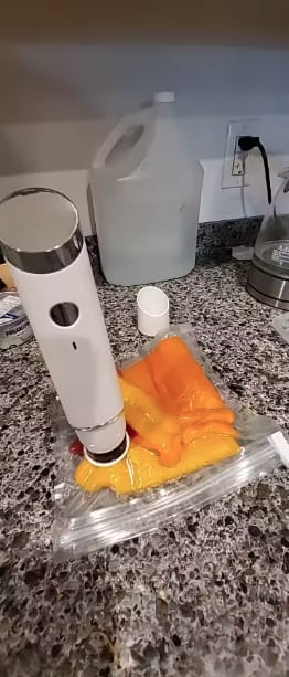 Customer photo review of Keep The Fresh - Compact Vacuum Sealer
