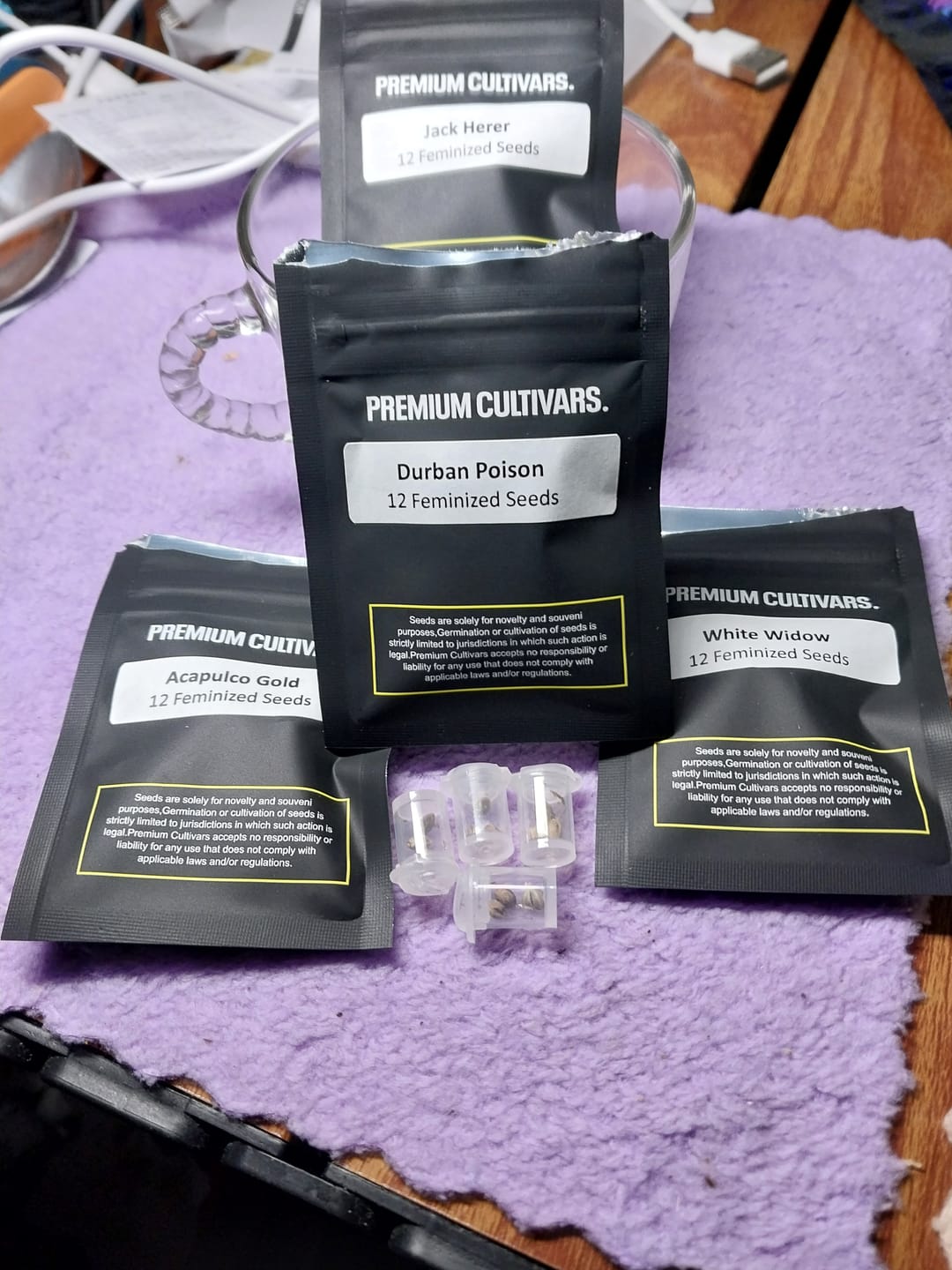 Customer photo review of Mountain Reserve Seed Bundle - 4 Strains - 48 Feminized Seeds