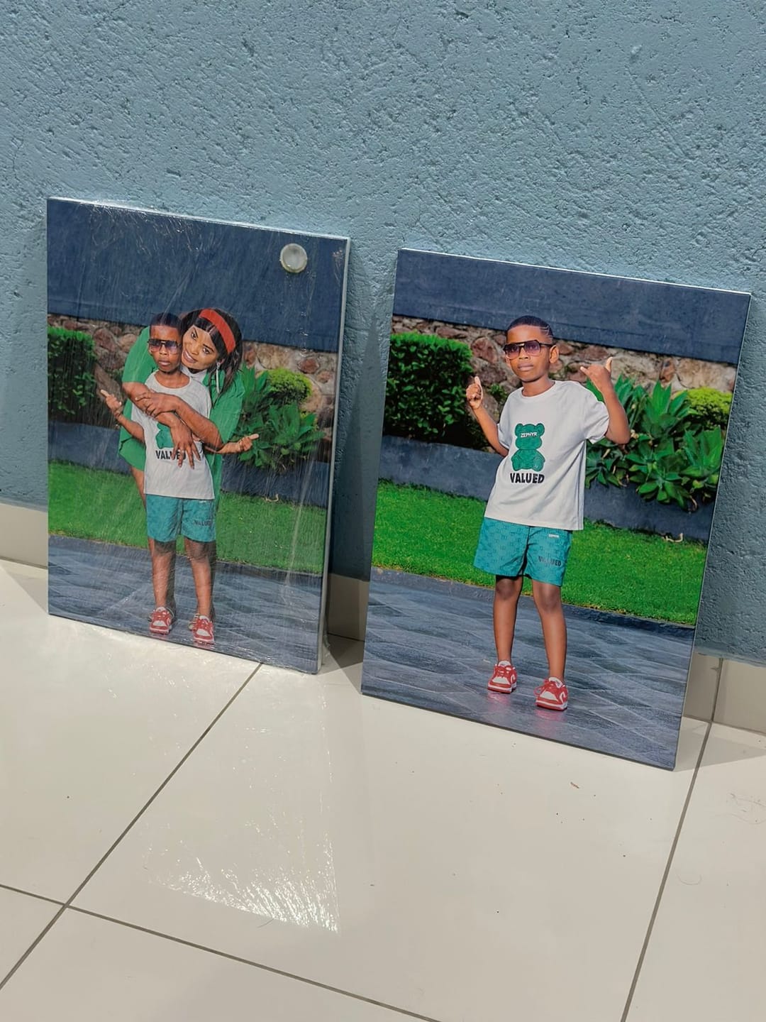Customer photo review of 24 x A4 Canvas Combo