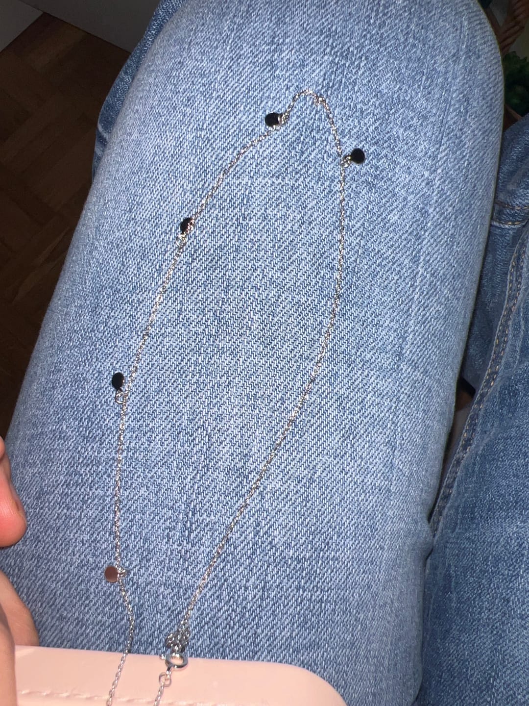 Customer photo review of Collar Little Circles