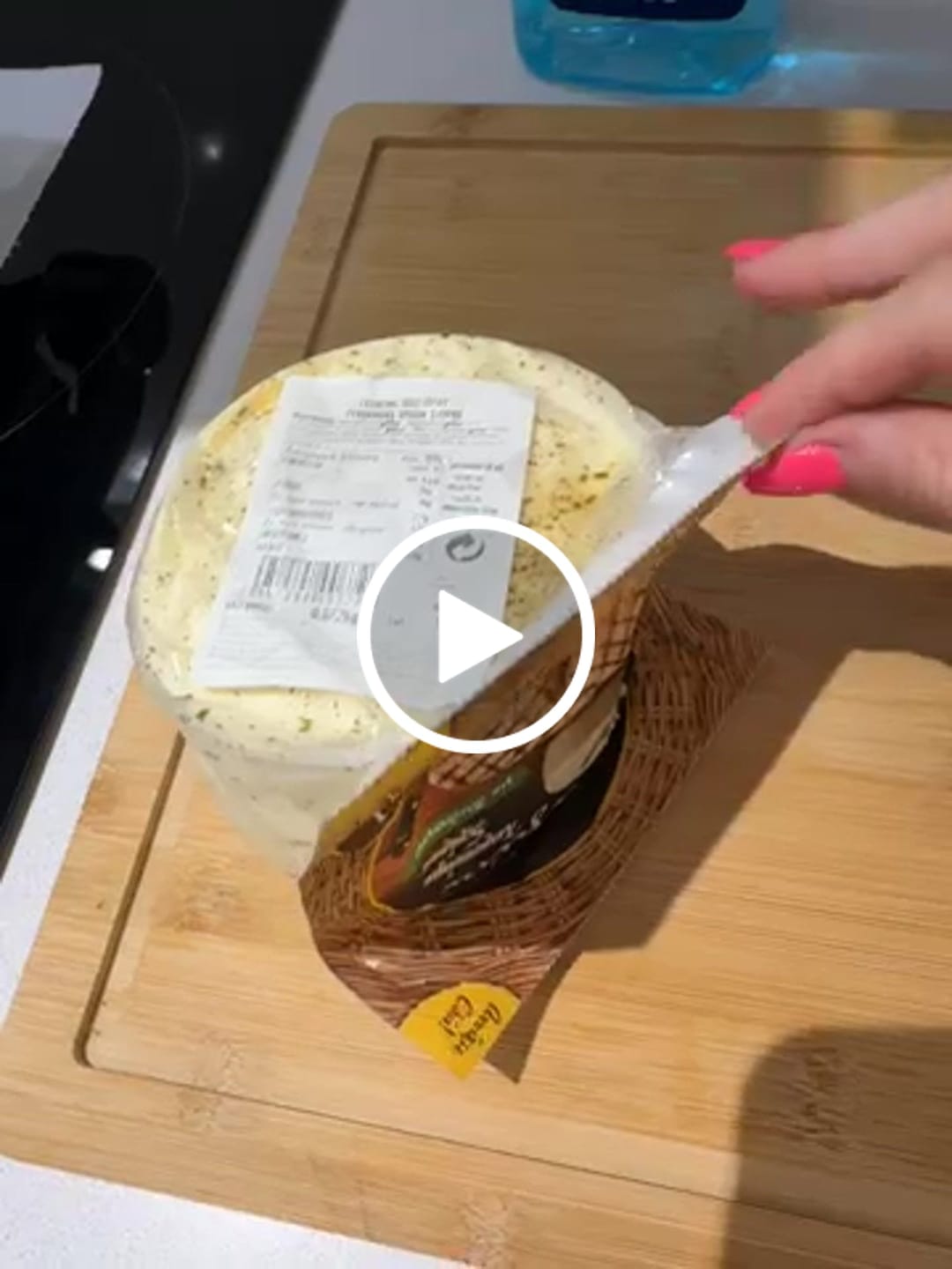 Customer video review of Authentic Greek Talagani Grilling Cheese – Hand-Cut Mint Infused (approx. 600g)