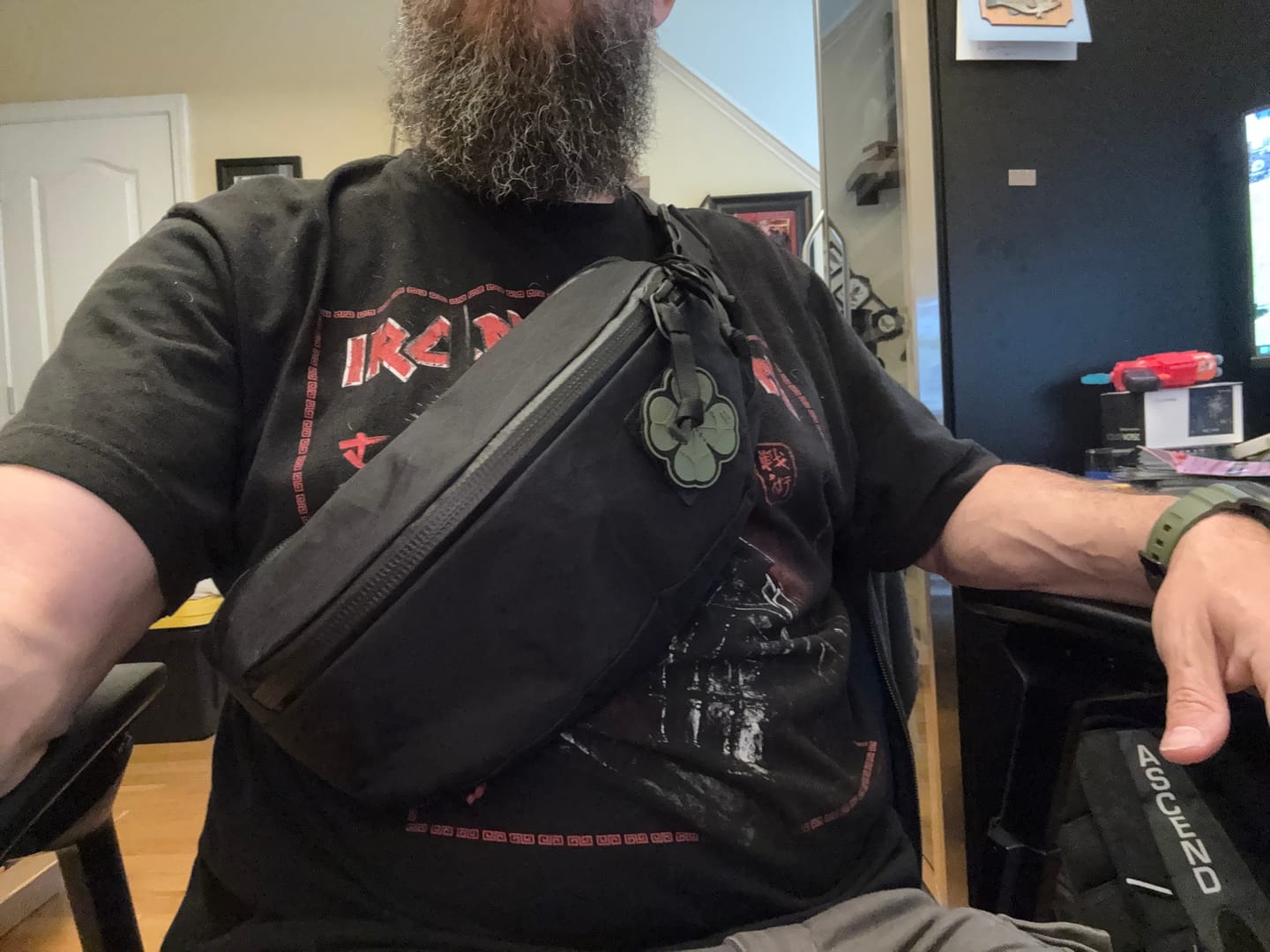 Customer photo review of CIVIC Access Sling 2L - X-Pac