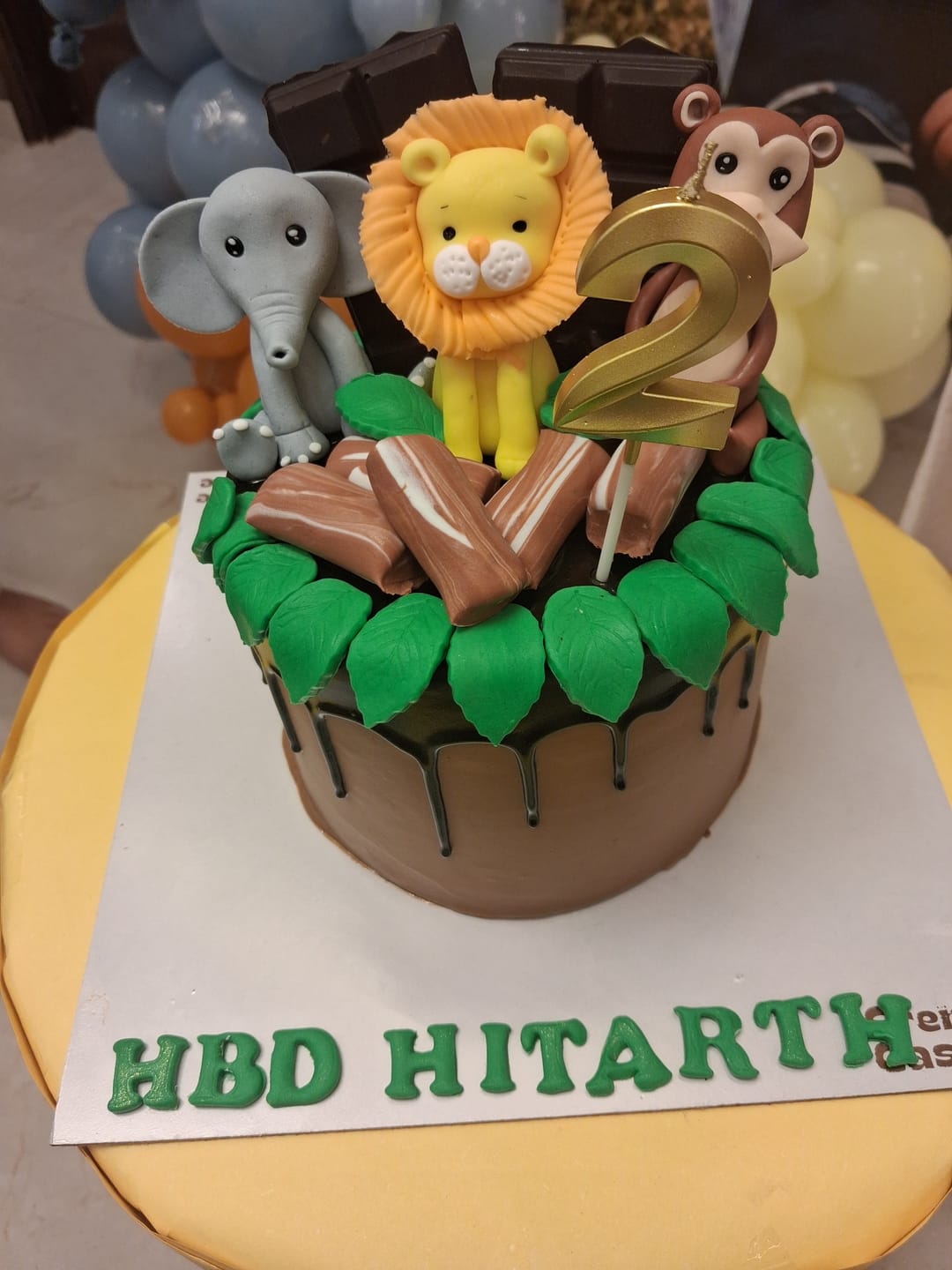 Customer photo review of Brown Jungle Cake