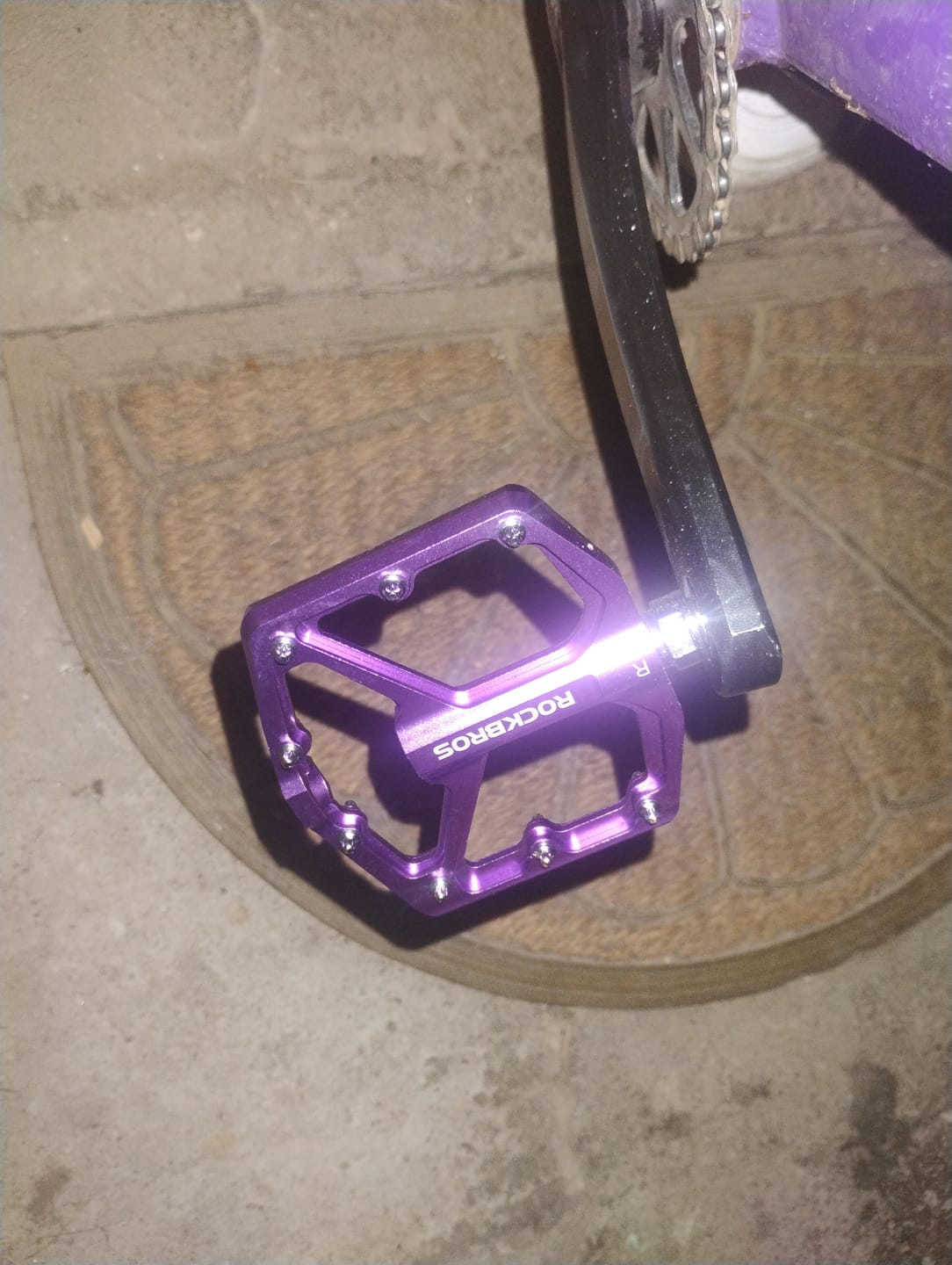 Customer photo review of Pedały Rowerowe Pedały z Aluminium  9/16 Cala Para