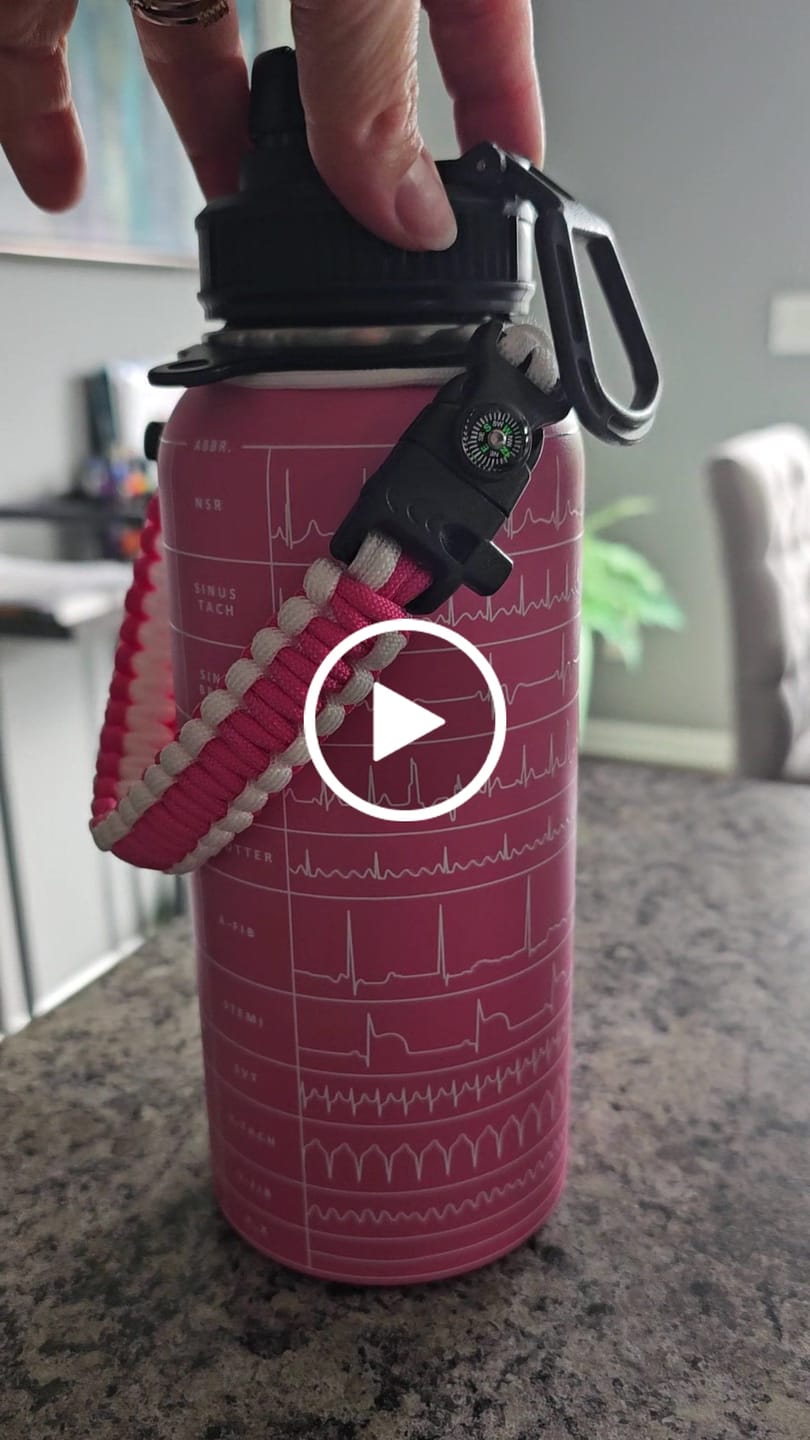 Customer video review of EKG Water Bottle (32oz)