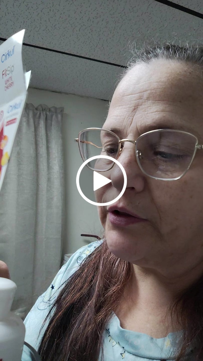 Customer video review of FitSip White Cherry