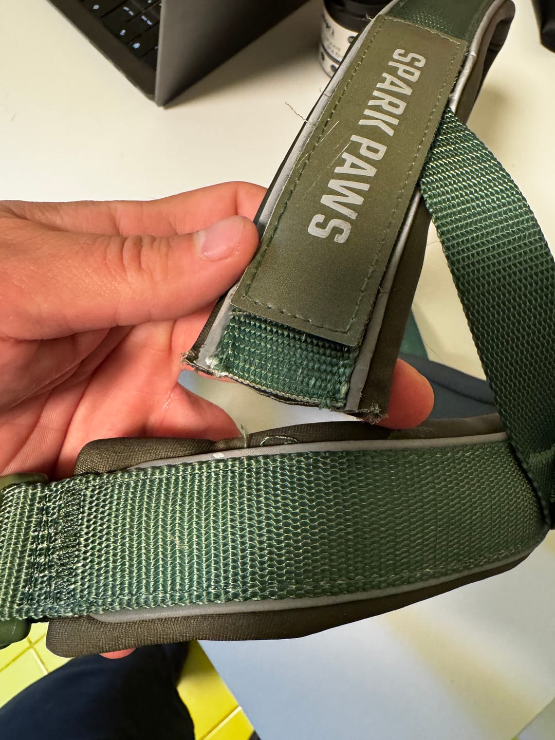Customer photo review of Grab & Go Harness