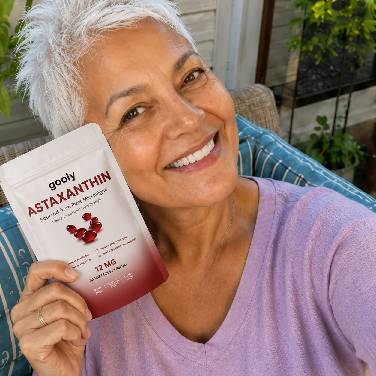 Customer photo review of Astaxantina 12 mg