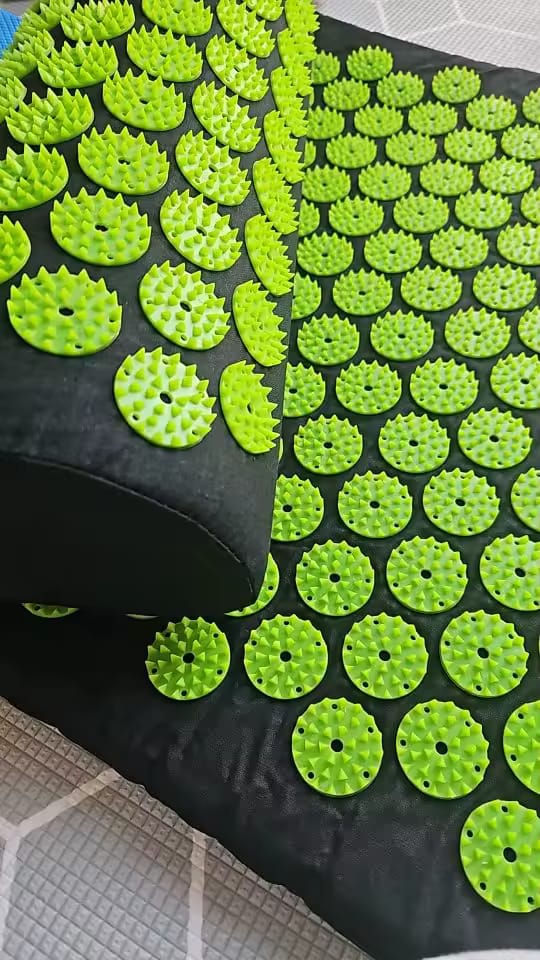 Customer photo review of Ancrage™ — Tapis et coussin d’acupression