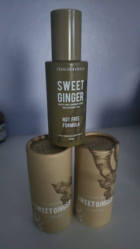 Customer photo review of [Nut-Free] Sweet Ginger Dry Oil for Sensitive Skin
