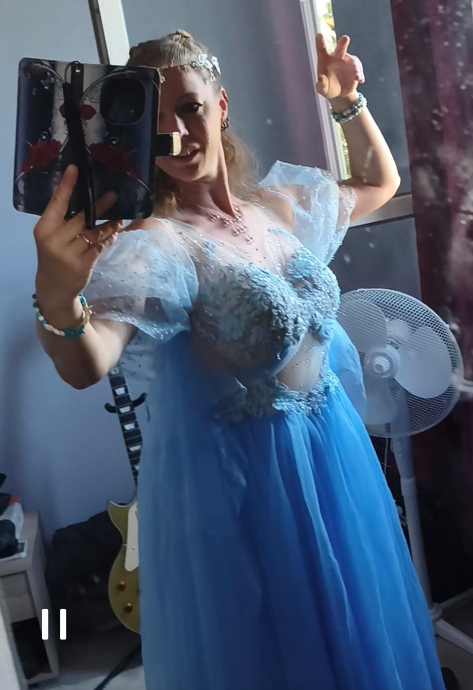 Customer photo review of Mermaid Lucia Mystic Siren Beautiful Girl Shui Bingyue Long Dress