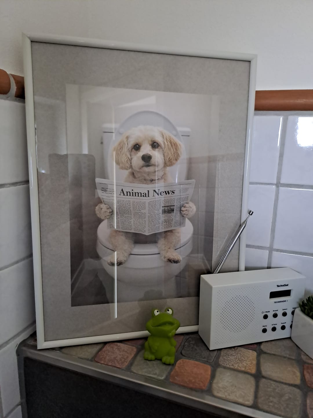 Customer photo review of Personalisiertes Poster - Badezimmer