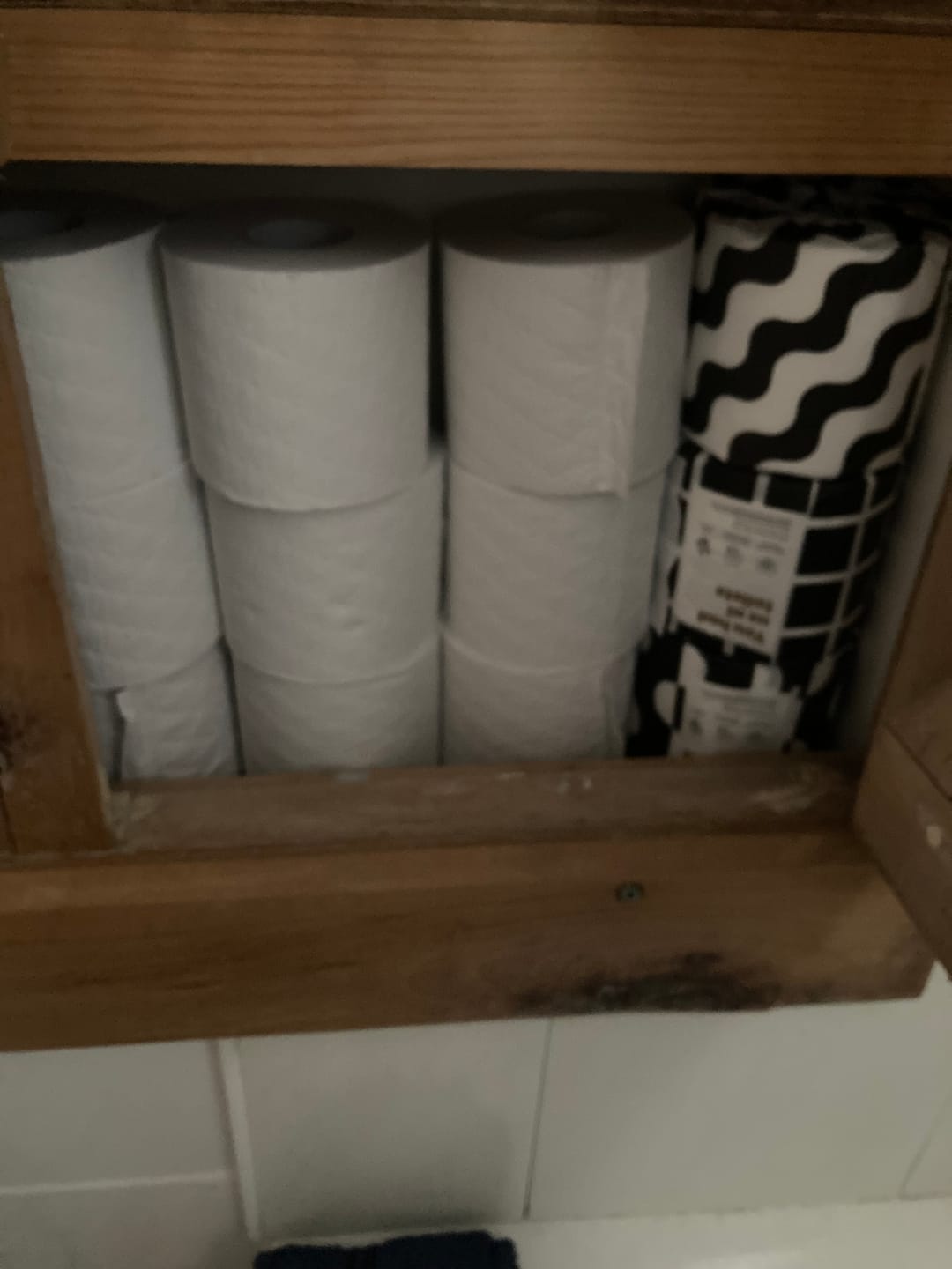 Customer photo review of 100% Recycled Toilet Paper