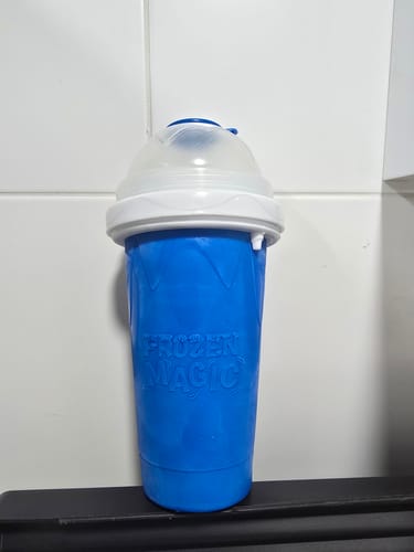 Customer photo review of Vaso Granizador Frozen Magic