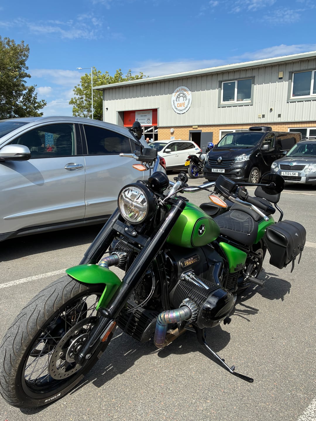 Customer photo review of 30L - Kronan Large BMW R18 Motorcycle Leather Saddlebags