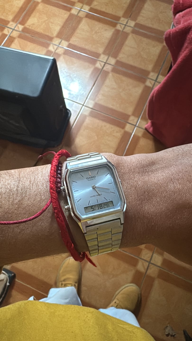 Customer photo review of Reloj Casio Vintage AQ-230A-2A1MQY Analogo Digital Ice Blue