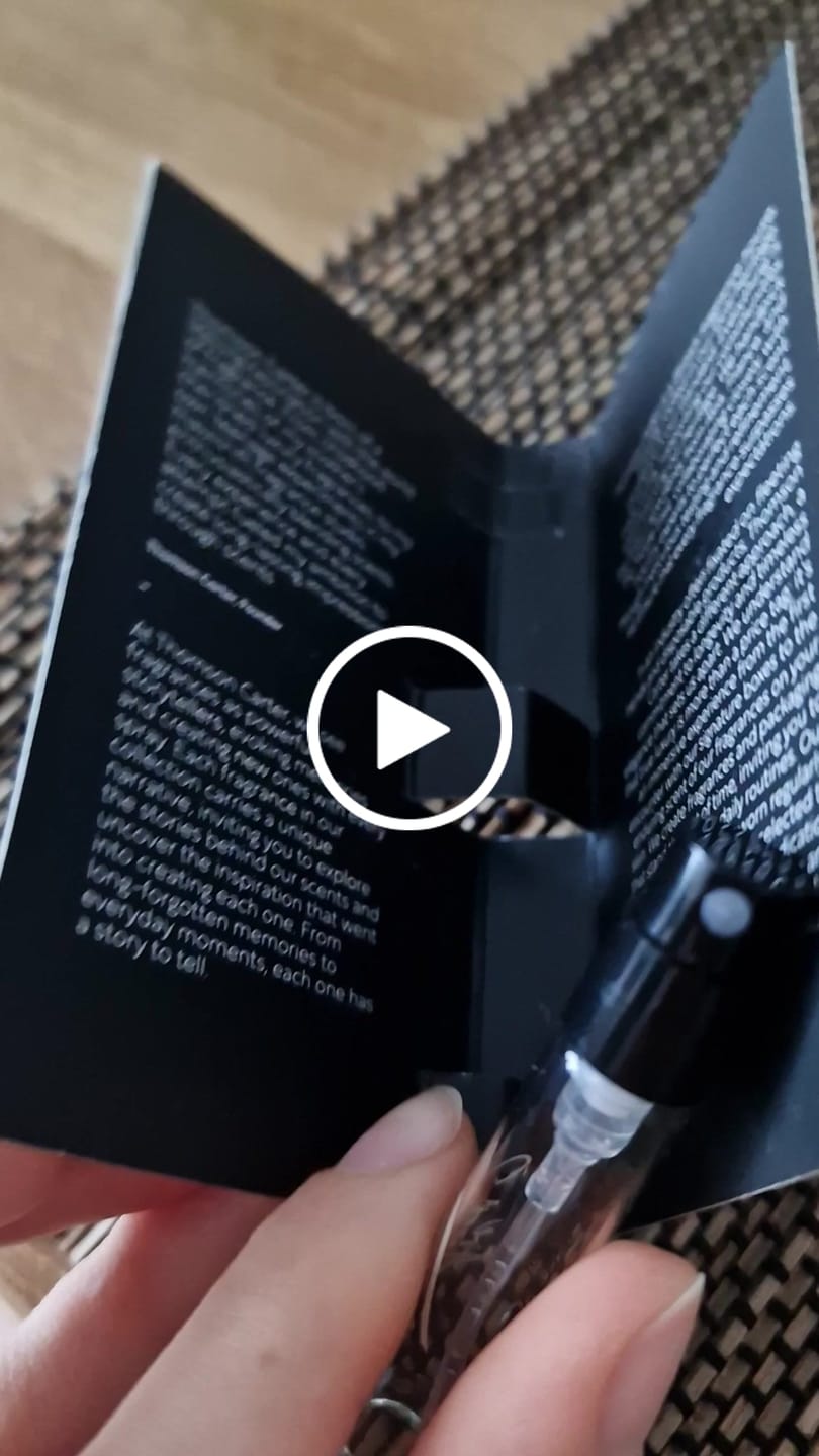 Customer video review of Are You Vanilla Night | Eau de Parfum | 2ml