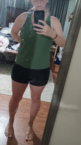 Customer photo review of Emoswim - 3 Piece Tankini Swimsuits for Women Tummy Control Bathing Suits