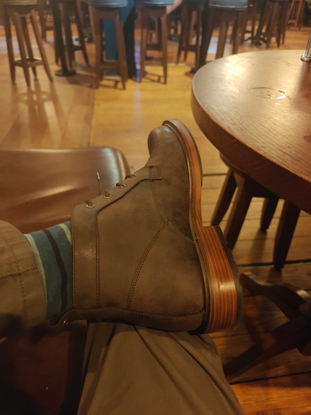 Customer photo review of Aspar Chukka Boots