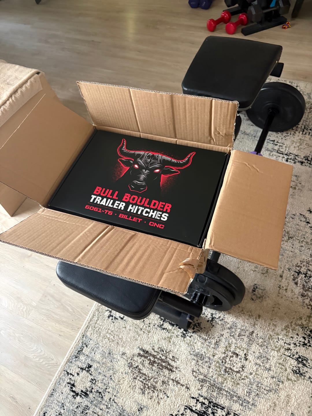 Customer photo review of BullBoulder Drop Hitch