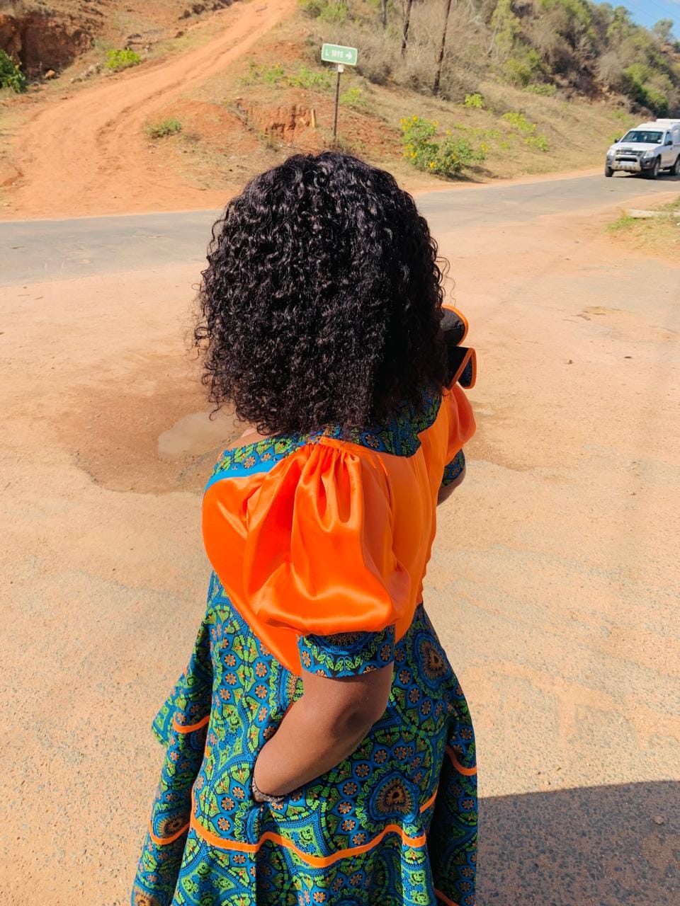Customer photo review of Christmas in July Special | Glueless Ready to Wear Water Wave Bob Wig