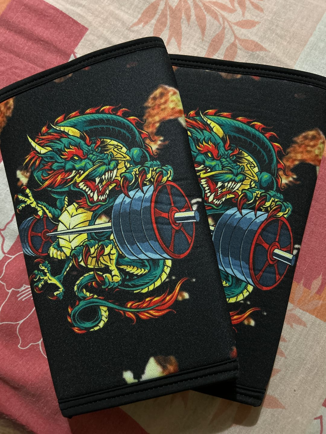 Customer photo review of Dragon Fury 7mm Knee Sleeves