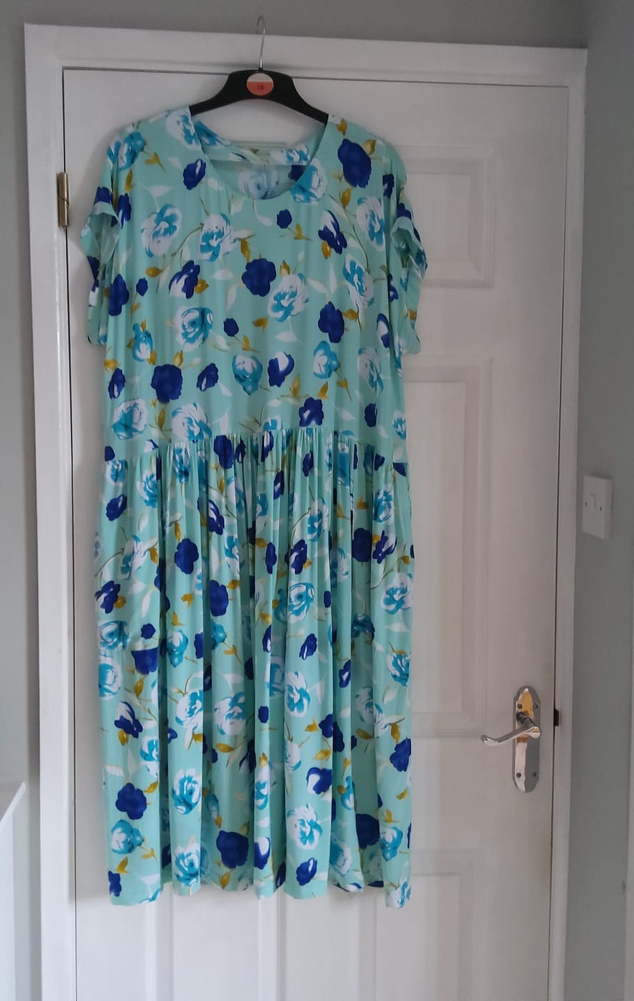Customer photo review of Country Roses Viscose Challis Fabric