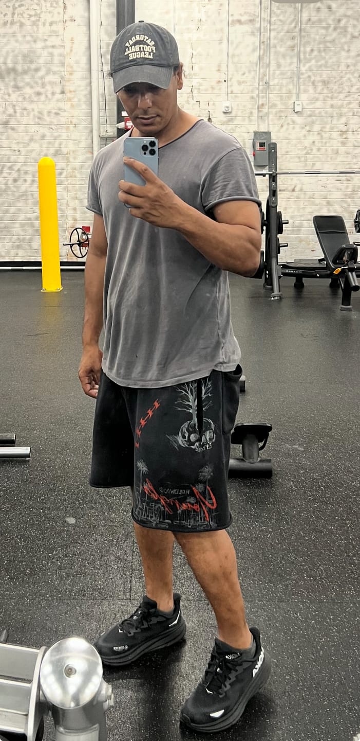 Customer photo review of 1065 - Golden Era Sweat Shorts