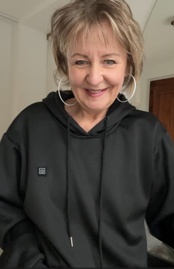 Customer photo review of Heatable Hoodie