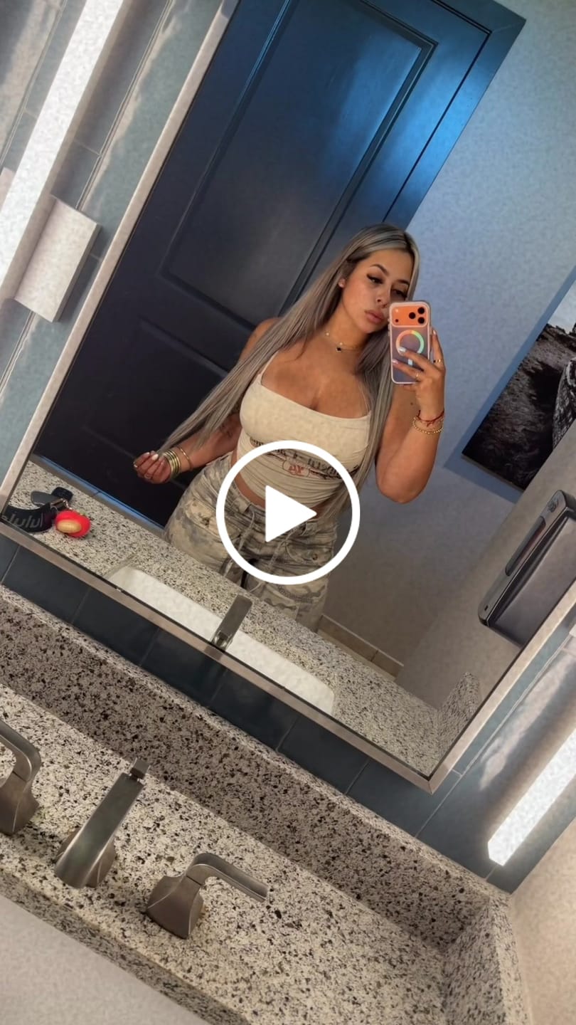 Customer video review of W4334 Graphic Halter Top