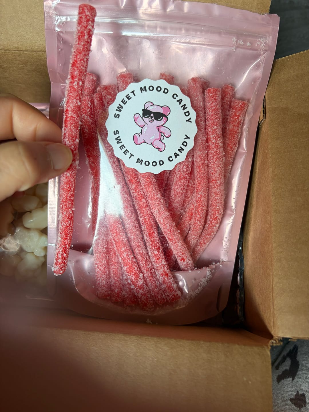 Customer photo review of Just Enough - 
Strawberry Tuberoos - 8oz