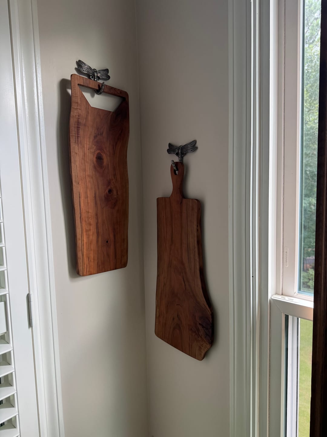 Customer photo review of Router Templates 8 Pack - Handle Shaping Acrylic Templates