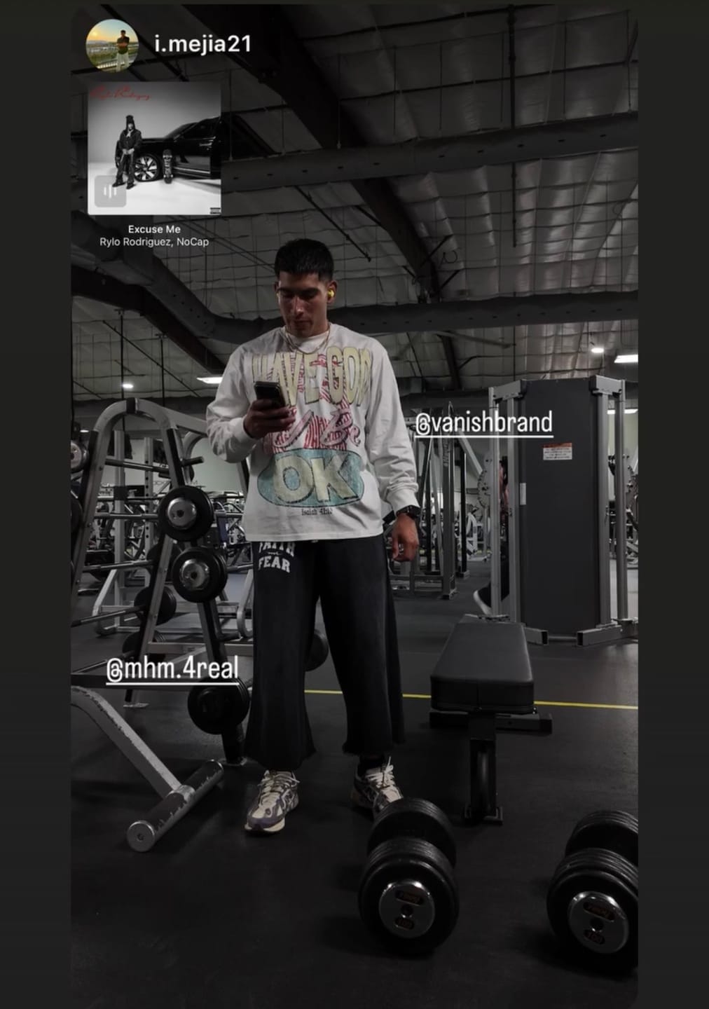 Customer photo review of i HAVE GOD Longsleeve