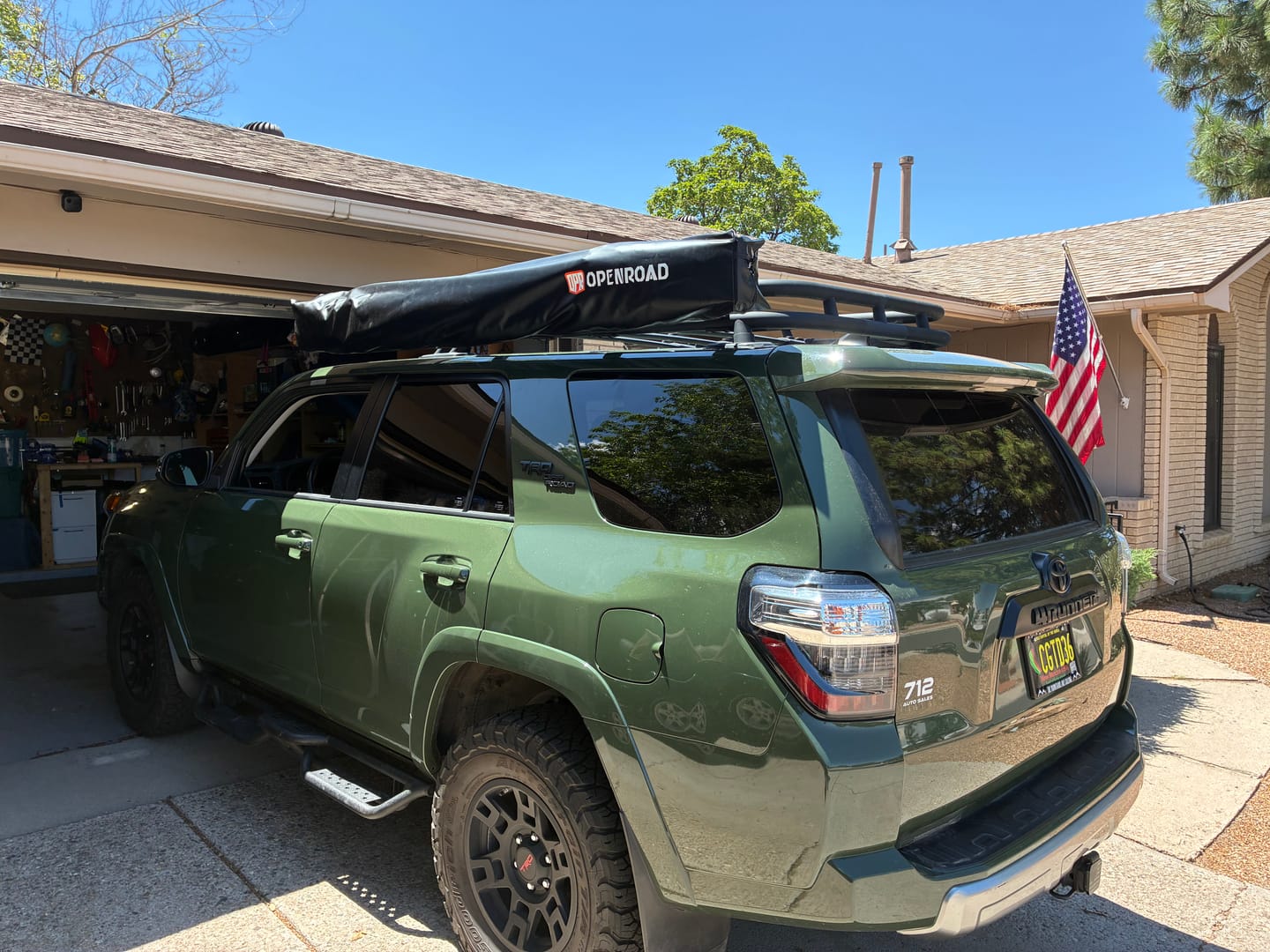 Customer photo review of OPENROAD  270 Free Standing Awning for Camping-Adventure Series
