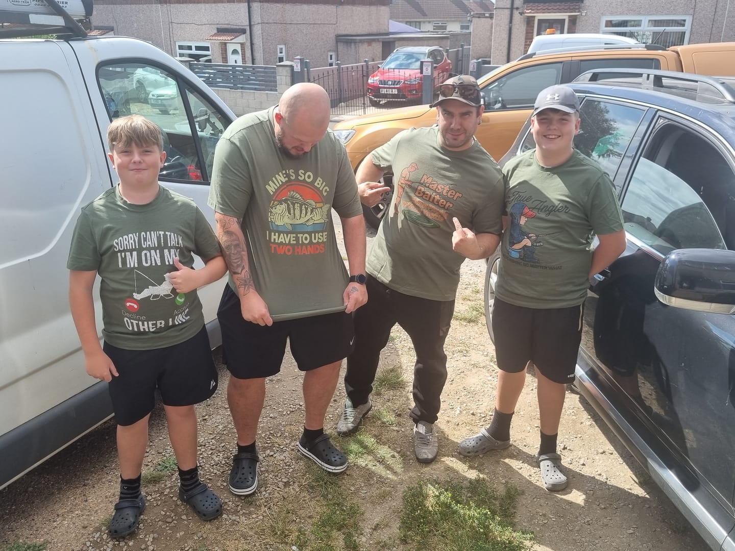 Customer photo review of A True Angler (22) T Shirt