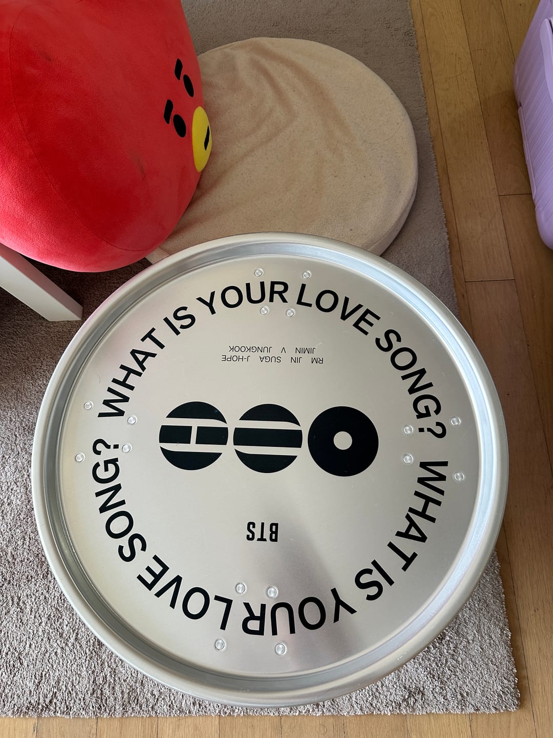 Customer photo review of BTS - ARIRANG OFFICIAL MD TABLE