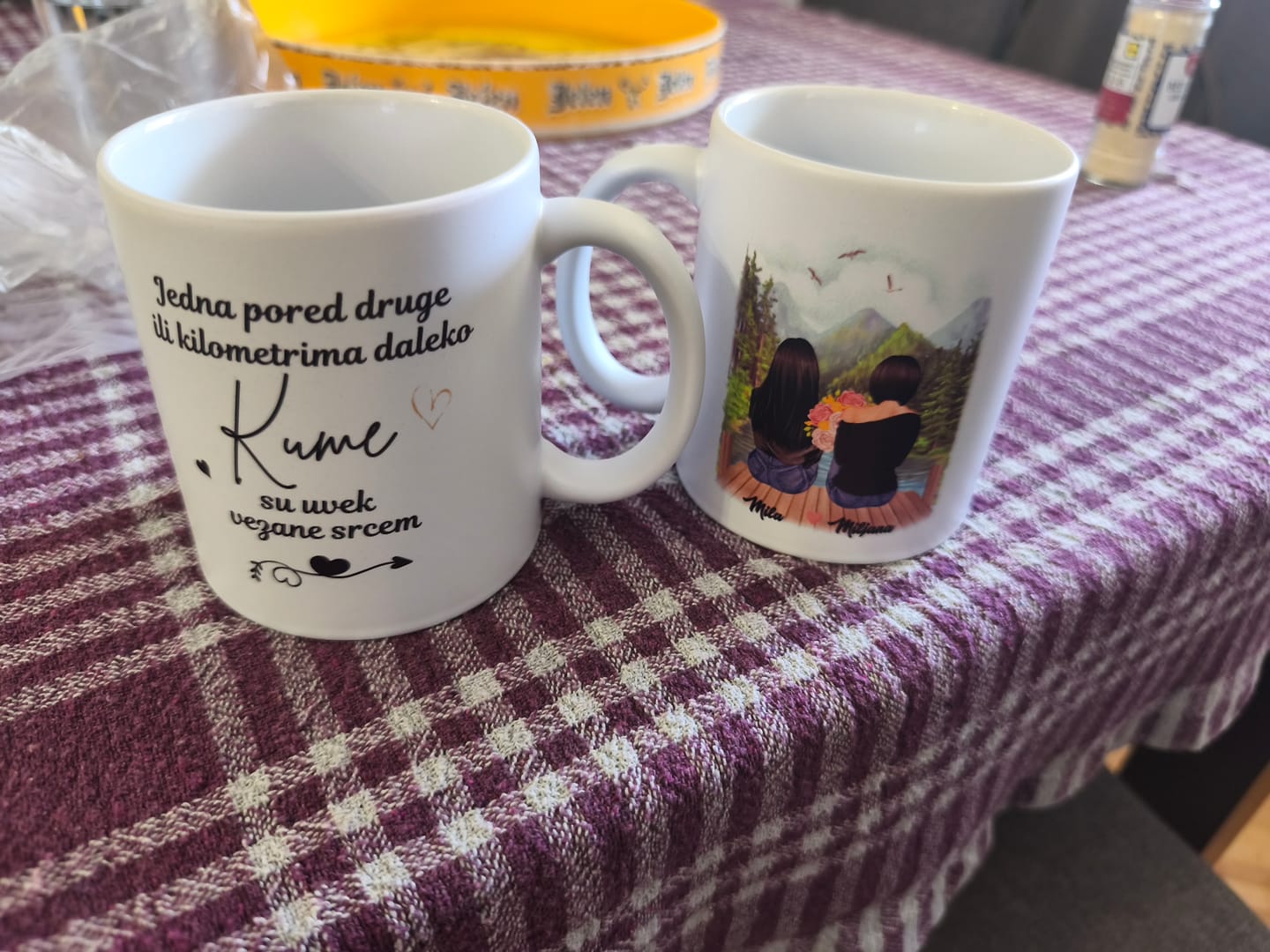 Customer photo review of Dve Drugarice Šoljica - Moguće do 5 drugarica